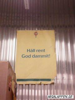 Håll rent God Dammit!